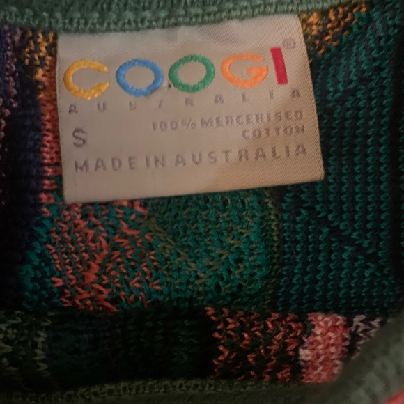 Vintage COOGI Authentic multi coloured sweater - mens small - Picture 4 of 6
